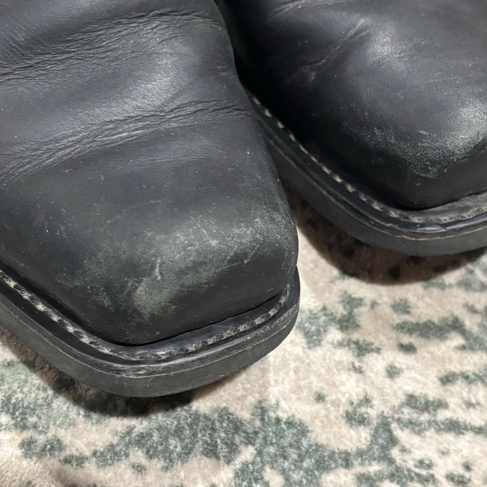 vintage-style Harley-Davidson Men's Iroquois Hi Inside Zip Biker Boot 8.5